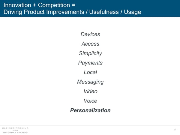 Internet Trends 2018 - Page 27